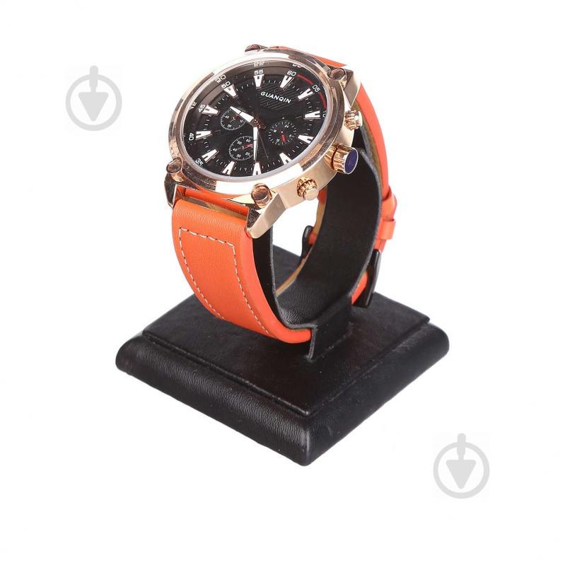 Часы GUANQIN GS19080 CL Gold-Black-Orange (GS19080GBO)