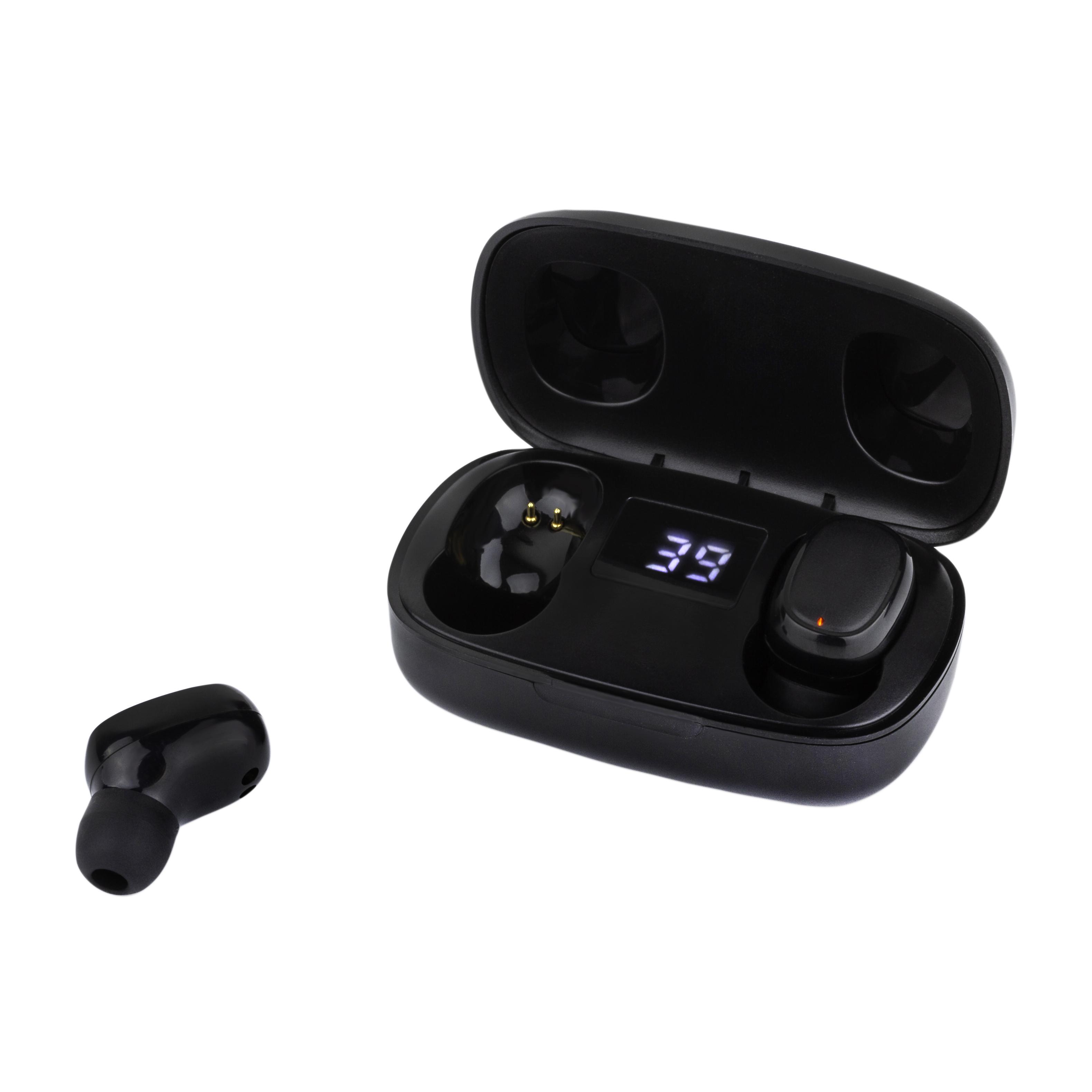 Наушники беспроводные TWS AURA T10S Black (nbtwst10sb)