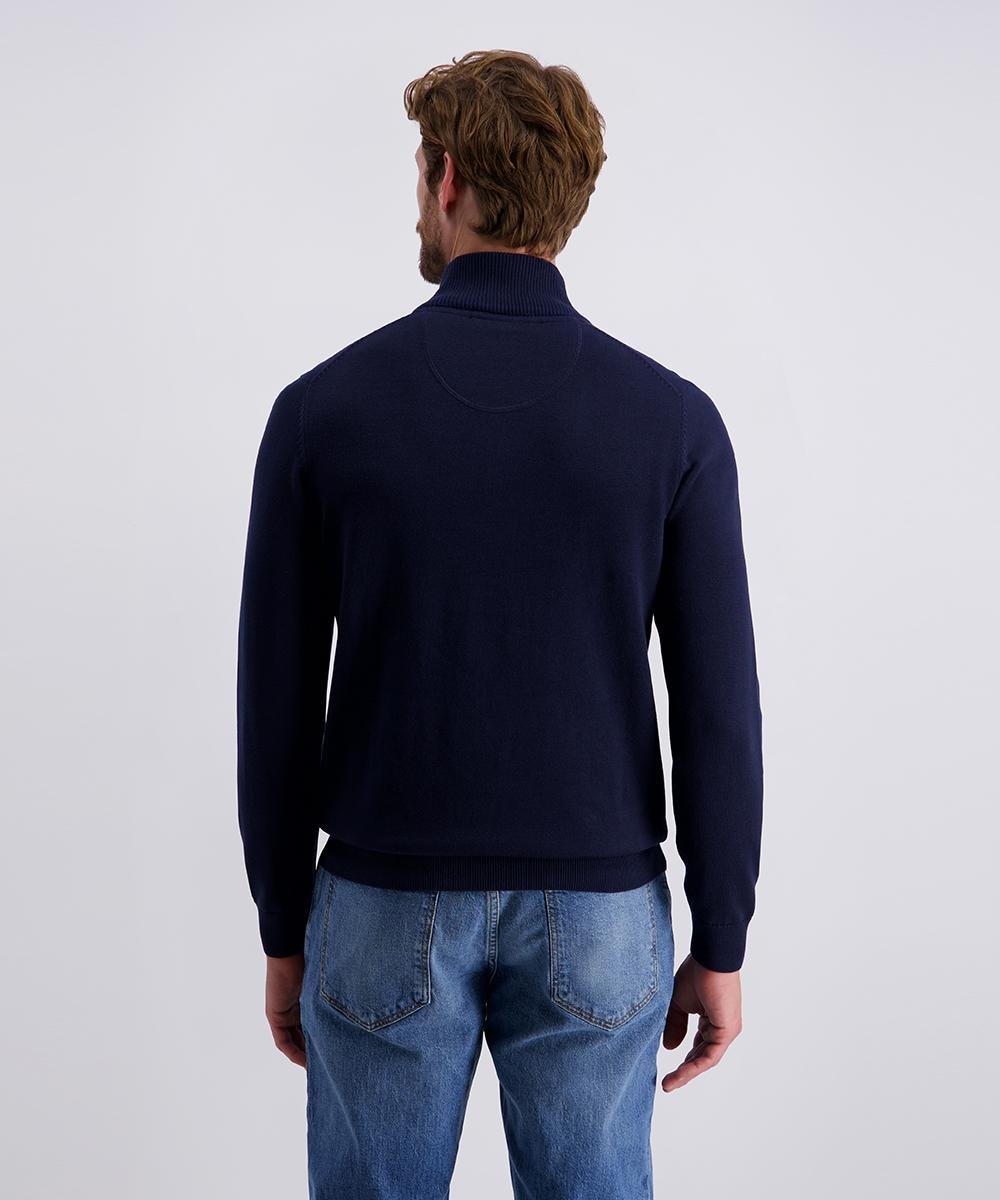 Кофта на напівблискавці чоловіча M Темно-синій (C5 51022.5064.6323-M) - фото 2