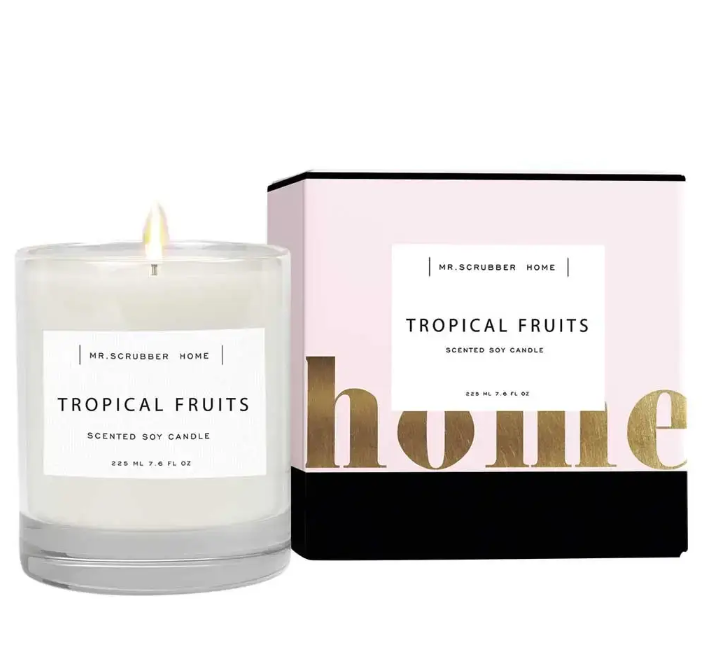 Аромасвечка Mr.SCRUBBER Tropical Fruits 225 мл (32121895)