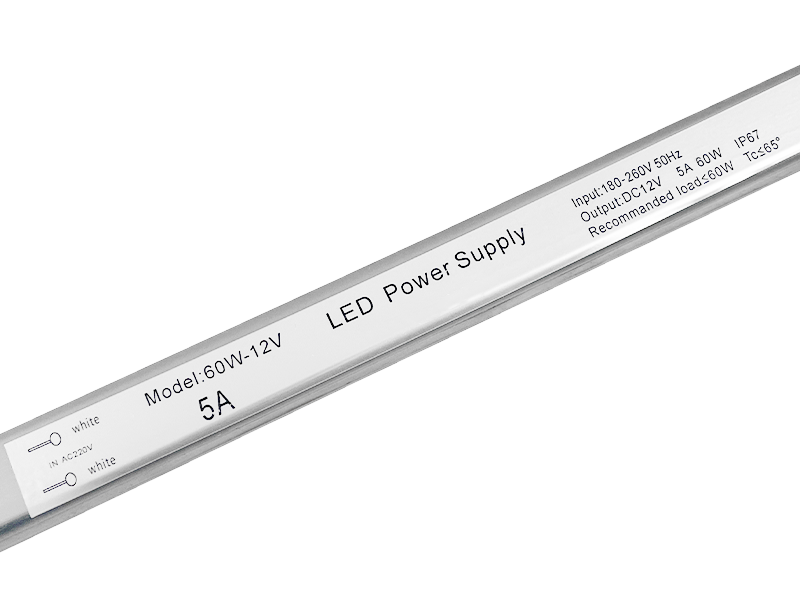 Блок живлення LEDUA 60W IP67 5A - 12V SLIM (9470) - фото 3 Блок живлення LEDUA 60W IP67 5A - 12V SLIM (9470) - фото 3