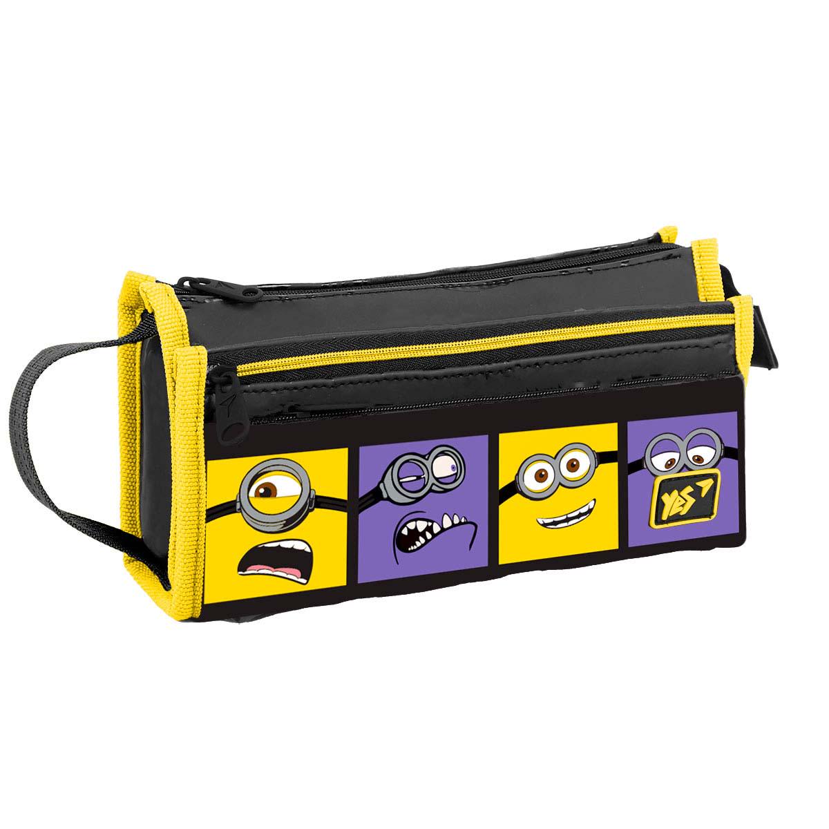 Пенал мягкий YES PH-19-2 Minions 2 отделения (533237)