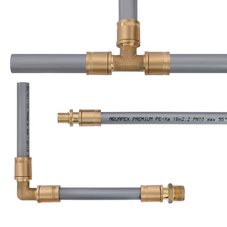 Труба AQUAPEX PREMIUM PE-Xa/EVOH d 16x2,2 мм 10 бар бухта 100 м - фото 3