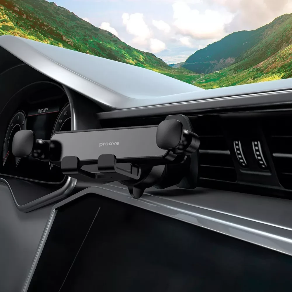 Держатель автомобильный держатель Proove Gravity Lite Air Outlet Car Mount - фото 6 Держатель автомобильный держатель Proove Gravity Lite Air Outlet Car Mount - фото 6