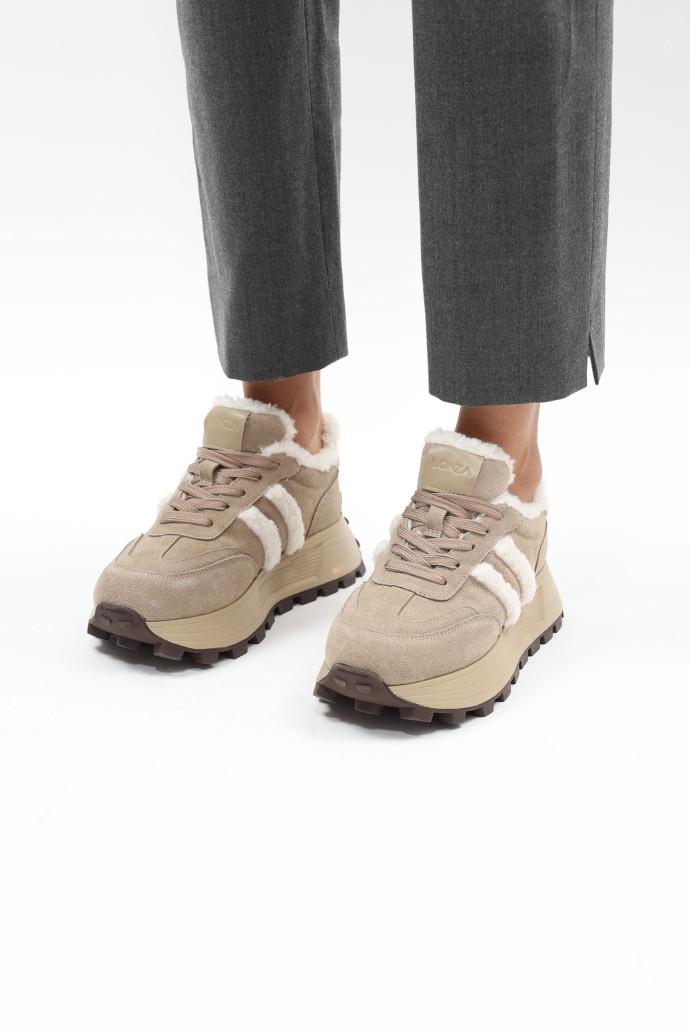 Кроссовки LONZA 192569 р. 36 Бежевый (18442_36) - фото 3 Кроссовки LONZA 192569 р. 36 Бежевый (18442_36) - фото 3