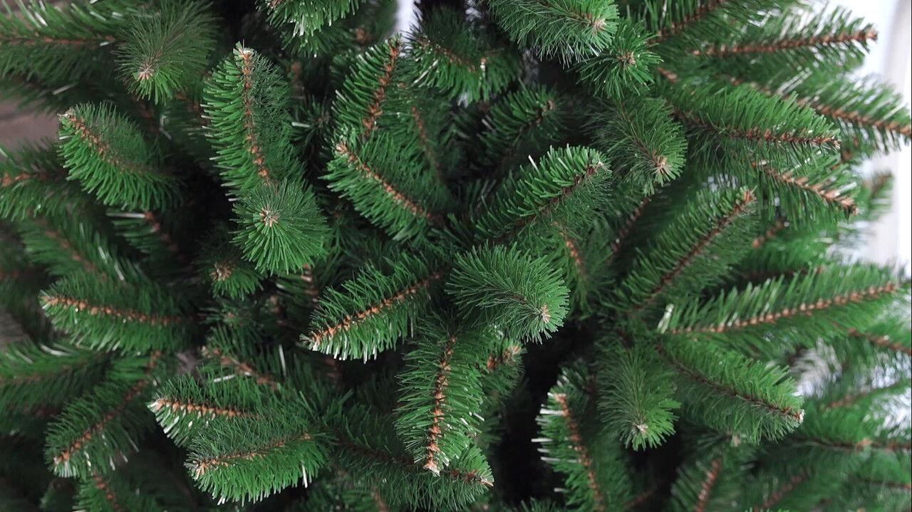 Штучна ялинка HVOYA на дерев’яній підставці 180 см Зелений (300/1/180/G) - фото 5