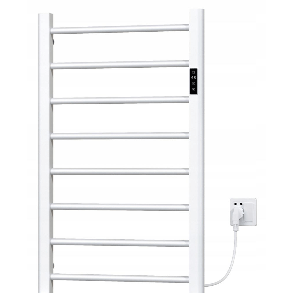 Рушникосушка електрична Siena 910x500 мм Білий - фото 4 Рушникосушка електрична Siena 910x500 мм Білий - фото 4