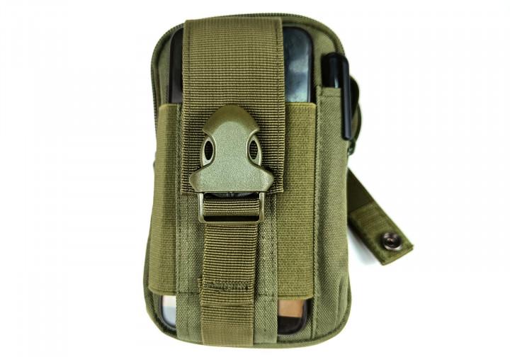 Подсумок-органайзер для вещей утилитарный MOLLE Оливковый (EF-0903-O)