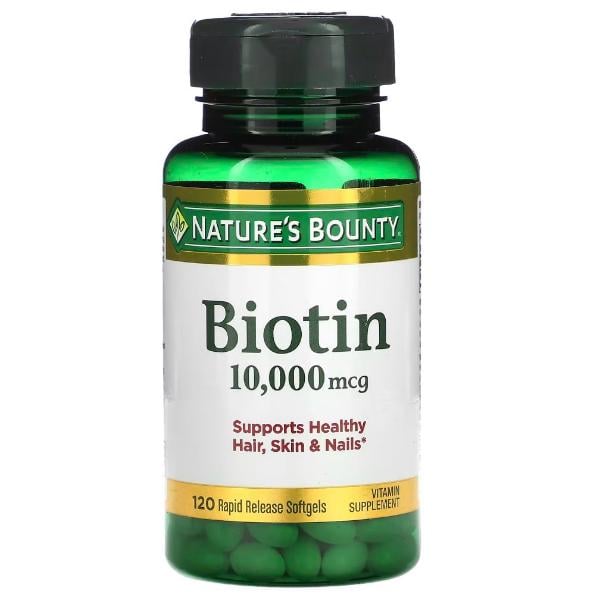 Біотин Nature's Bounty Biotin 10000 мкг 120 капс. (000021673)