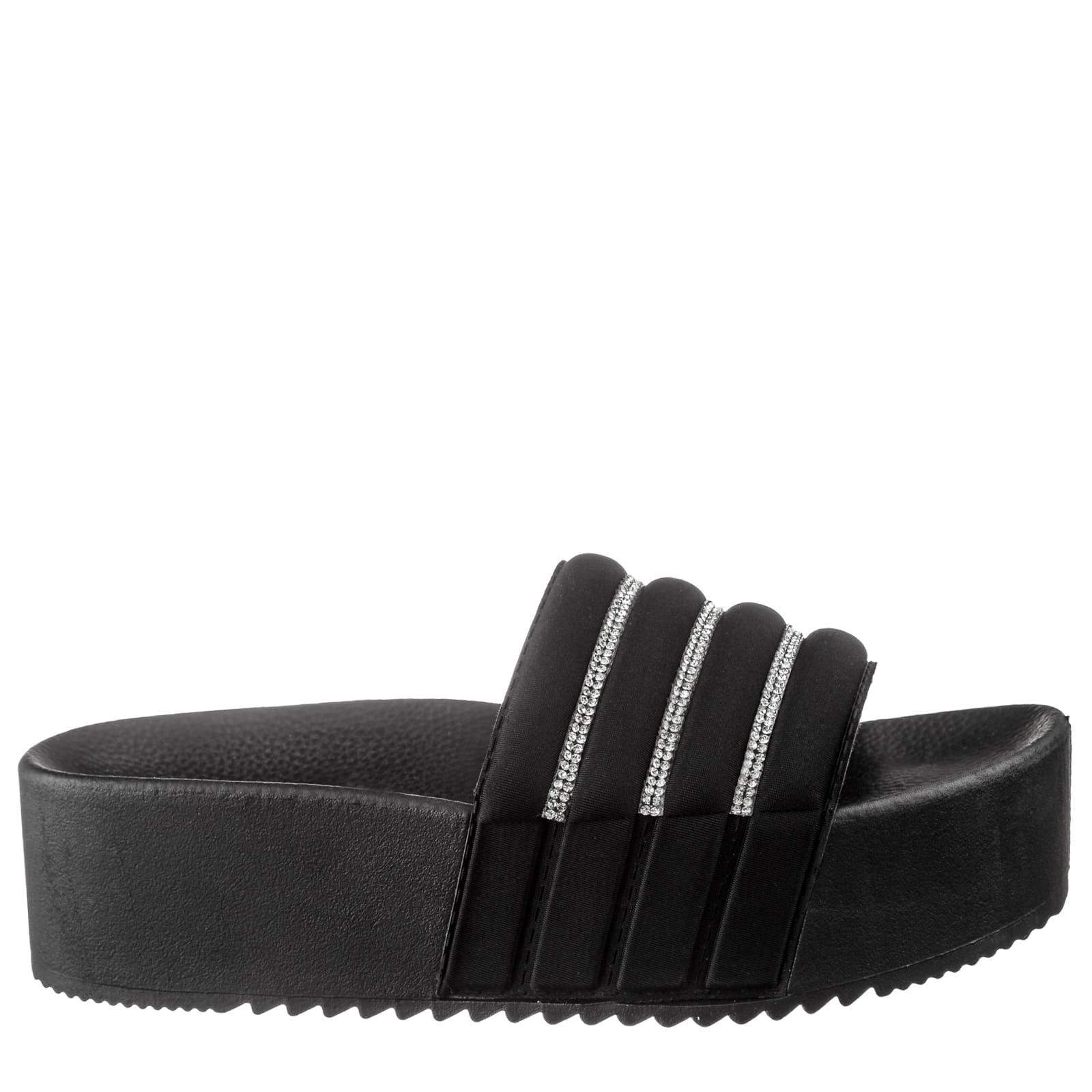 Шлепанцы женские Casual р. 36 Черный (92115645)