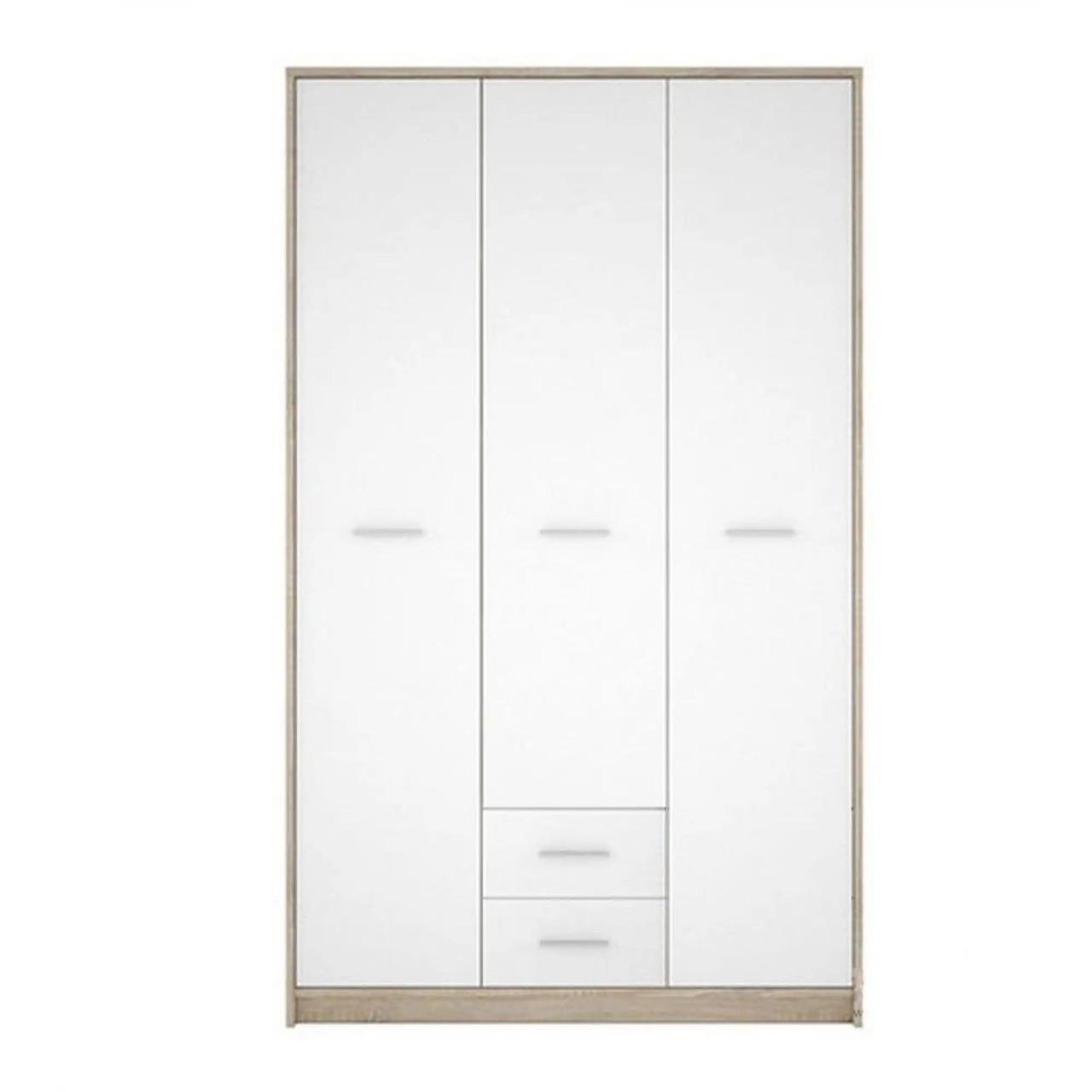 Шкаф для одежды с ящиками Гербор Непо SZF3D2S N Дуб Сонома/Нимфея Альба (GRB-1438) Шкаф для одежды с ящиками Гербор Непо SZF3D2S N Дуб Сонома/Нимфея Альба (GRB-1438)