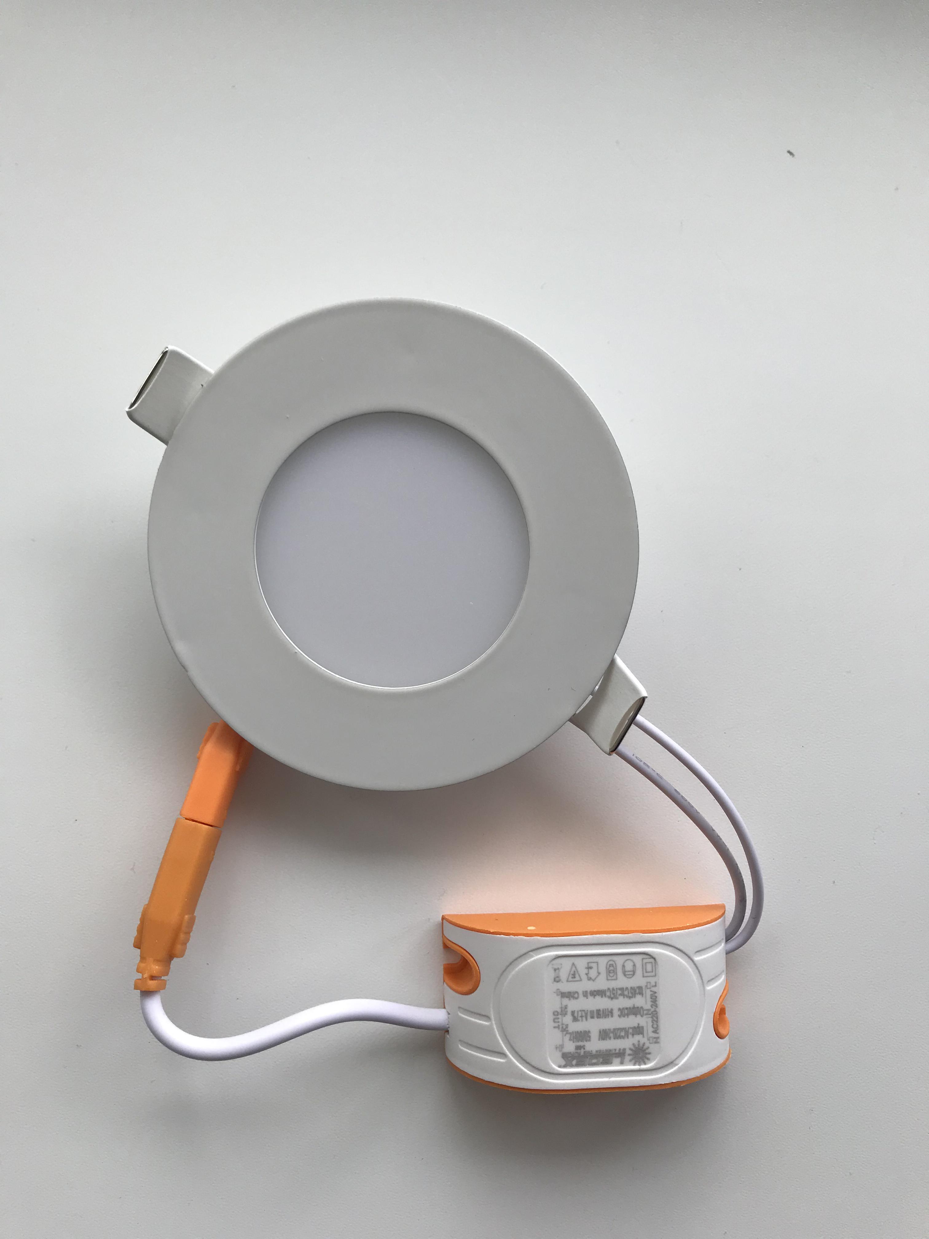 Світильник світлодіодний врізний Ledex 3 Вт 4000K Білий