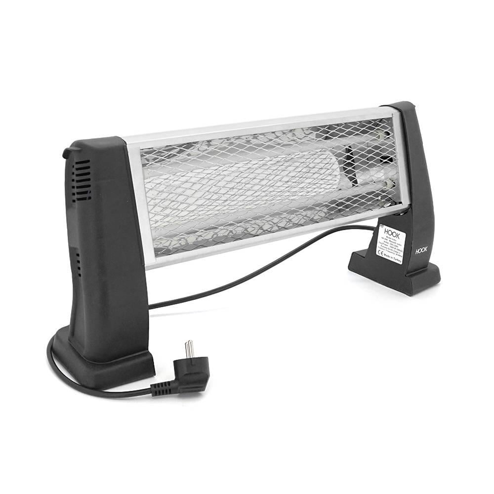Інфрачервоний обігрівач HOOK H-406 1000 Вт 2 режими 500/1000 Вт 550x250x120 мм Box