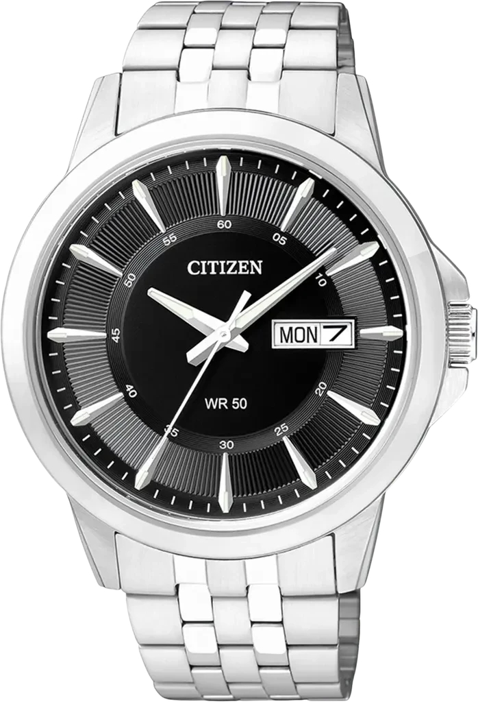 Наручные часы мужские Citizen BF2011-51EE со стальным корпусом и черным циферблатом Наручные часы мужские Citizen BF2011-51EE со стальным корпусом и черным циферблатом