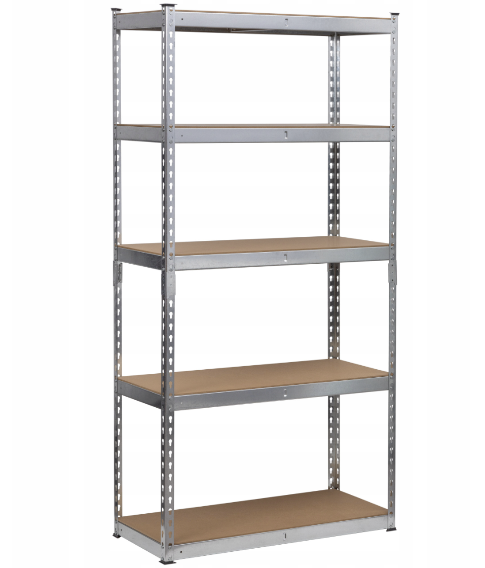 Стеллаж складской металлический Ekspand МДФ 5 полок до 175 кг на полку 180х90х40 см (RM01)