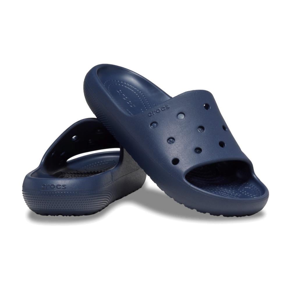 Шлепанцы Crocs Classic Slide V2 M13 р. 48/49 31 см Navy (209401-410) - фото 3
