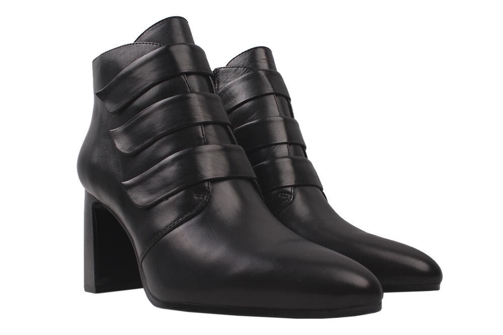 Ботильоны женские Sasha Fabiani из кожи р. 40 Черный (3-20DH)