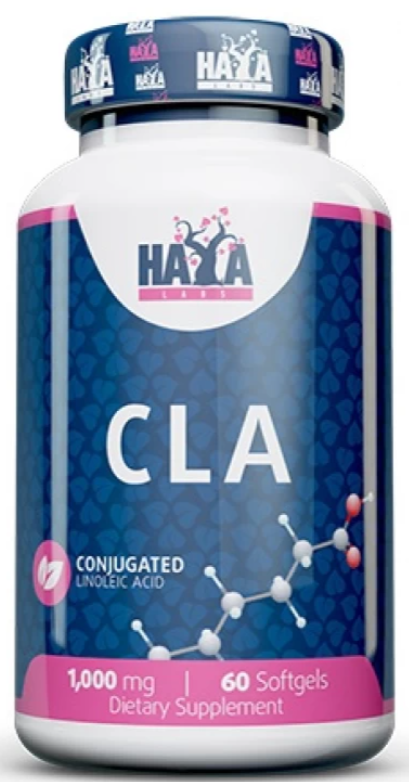 Кислота конъюгированная линолевая Haya Labs CLA 1000 мг 60 софтгель (4120)