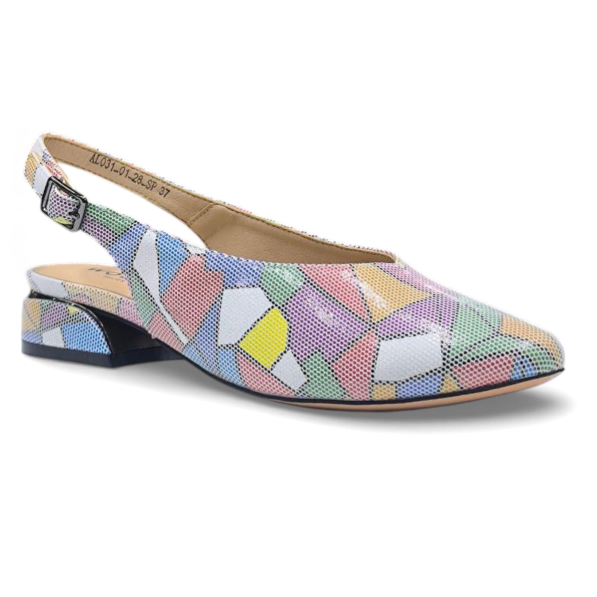 Босоножки женские весенние Wollen модельные р. 39 Разноцветный (089446-39)