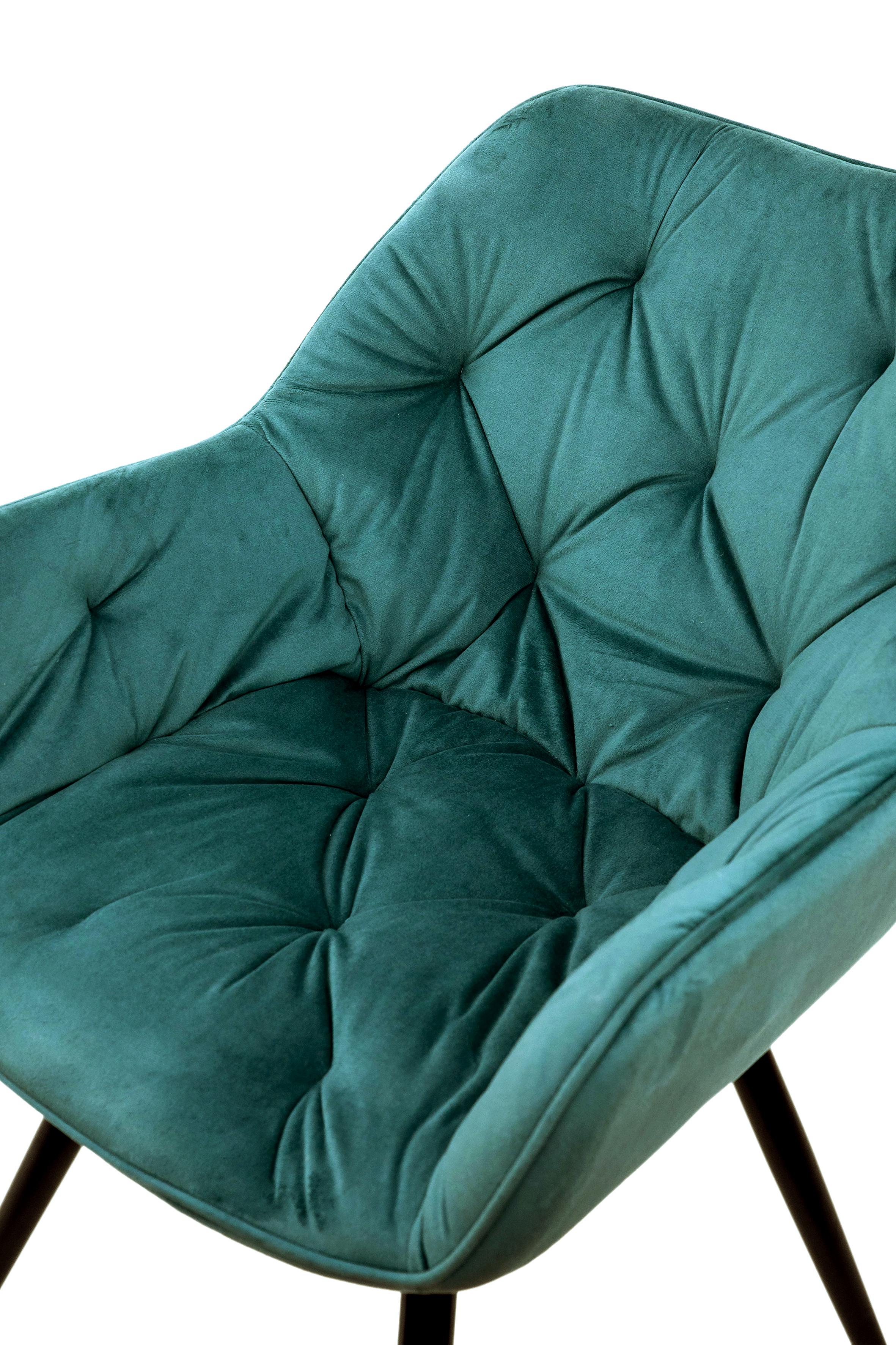 Стілець для кухні та вітальні ГРЕЙС Парадіз 580х870х570 мм Чорний/Аквамарин (GAА0050663) - фото 8 Стілець для кухні та вітальні ГРЕЙС Парадіз 580х870х570 мм Чорний/Аквамарин (GAА0050663) - фото 8