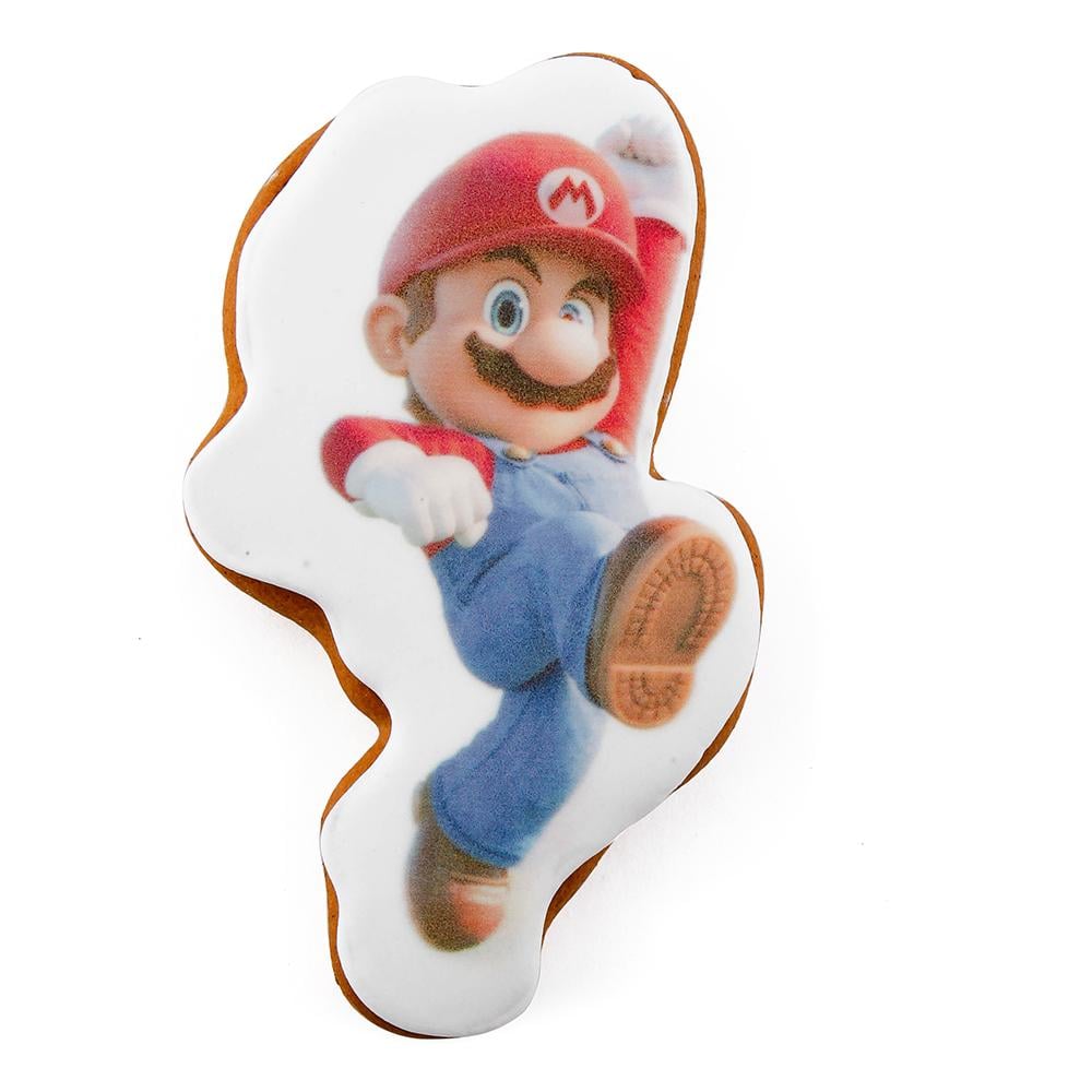 Пряник с принтом Крафт Печенье Братья Супер Марио Mario №1 45 г