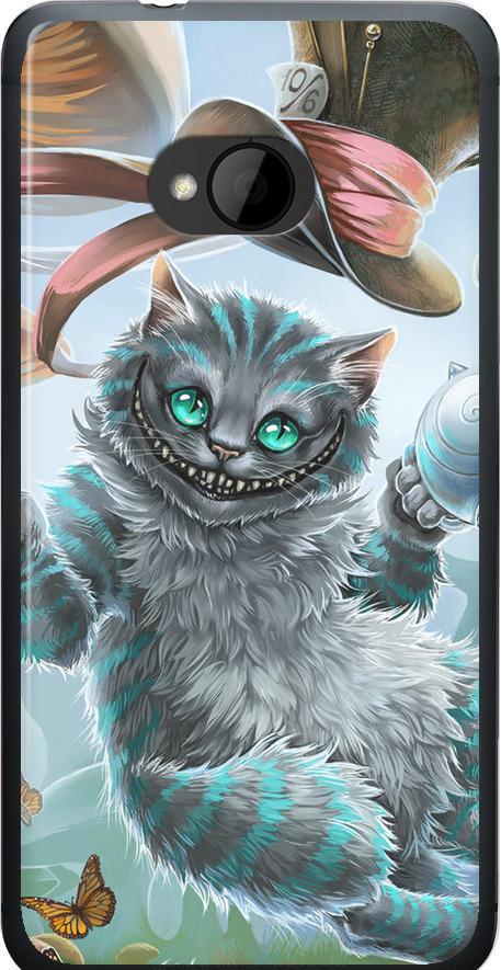 Чохол на HTC One M7 Чеширський Кіт 2 (3993u-36-42517)