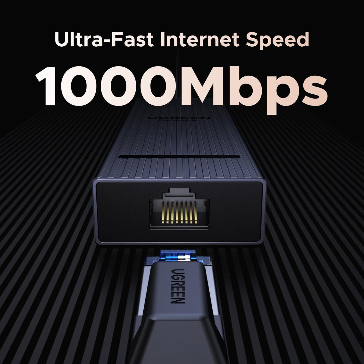 Хаб USB-C Ugreen алюмінієвий 20 см Темно-сірий (45364) - фото 5 Хаб USB-C Ugreen алюмінієвий 20 см Темно-сірий (45364) - фото 5