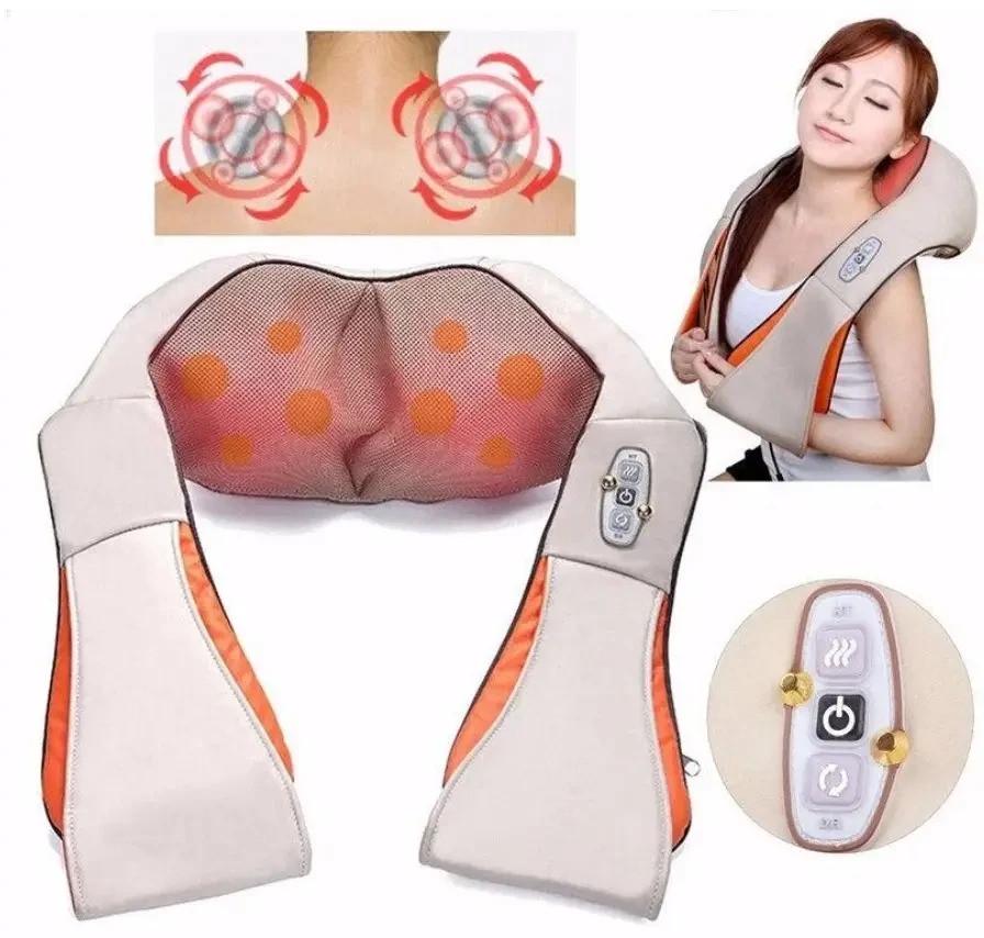 Електромасажер Massager of Neck Kneading для шиї/плечей/спини та попереку (2111930473) - фото 3