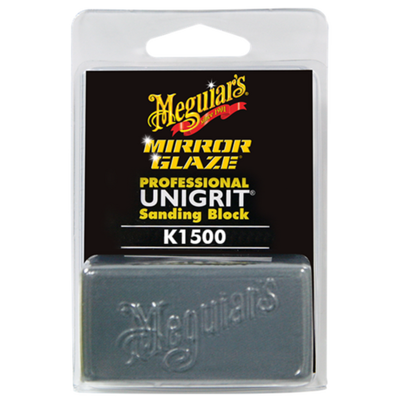 Блок шлифовальный Meguiar's Mirror Glaze Professional Unigrit Sanding Block P1500 Блок шлифовальный Meguiar's Mirror Glaze Professional Unigrit Sanding Block P1500