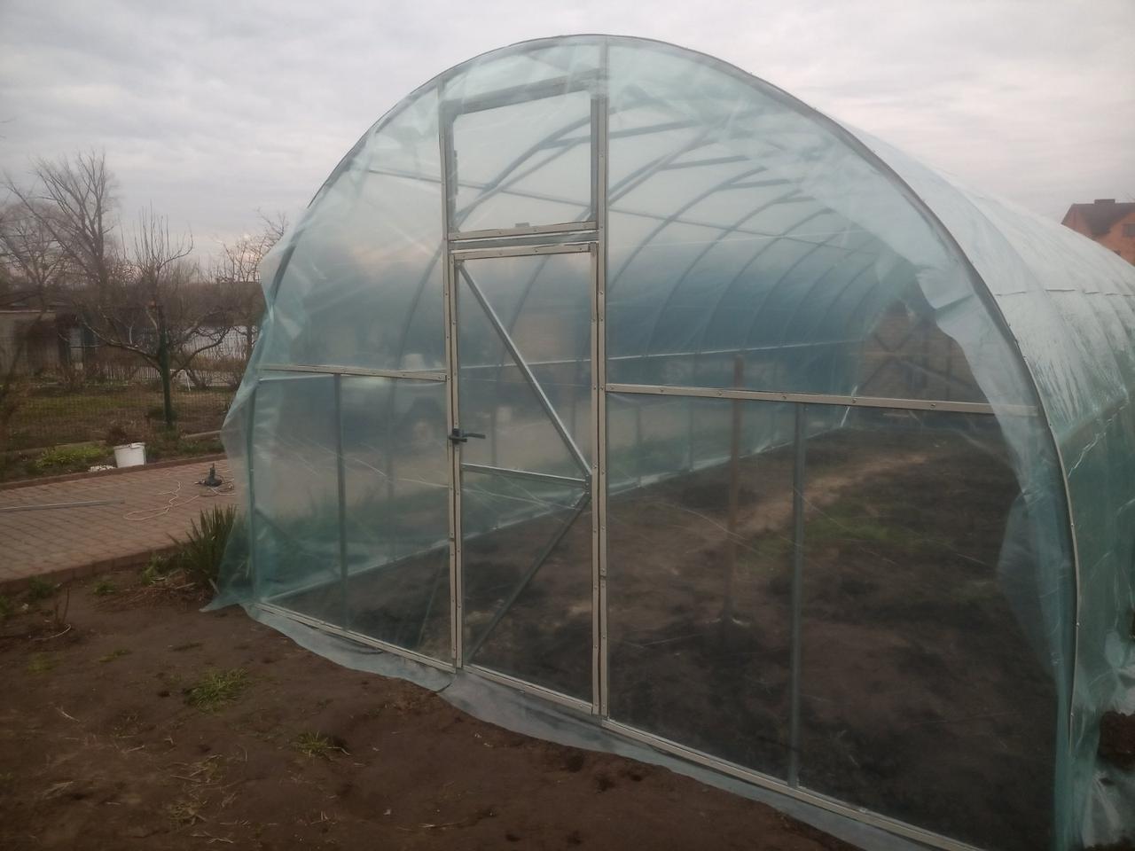 Комплект Стандарт Теплиця Файна+ 4х10 м/труба оцинкована 30х20 мм/плівка UV-4 120 мкм - фото 2 Комплект Стандарт Теплиця Файна+ 4х10 м/труба оцинкована 30х20 мм/плівка UV-4 120 мкм - фото 2