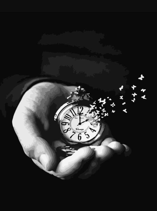 Картина по номерам Strateg Непрерывное время 40х50 см (DY-044)