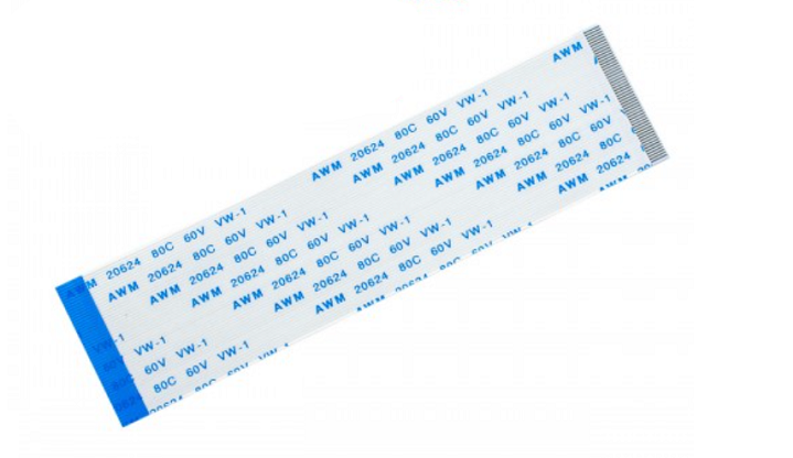 Шлейф плоский 50pin реверсный шаг 0,5 мм длина 30 см AWM 20624 80C 60V VW-1 гибкий кабель (2635517778)