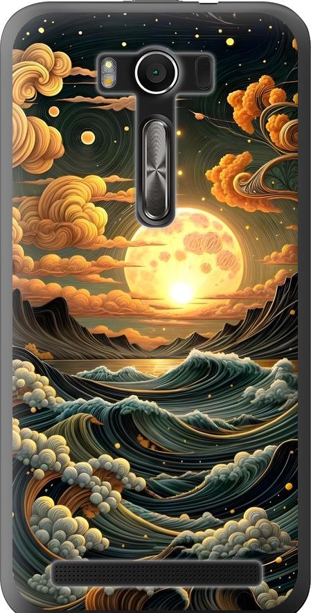 Чехол на Asus ZenFone 2 Laser ZE500KL Арт волны (6332u-113-42517)