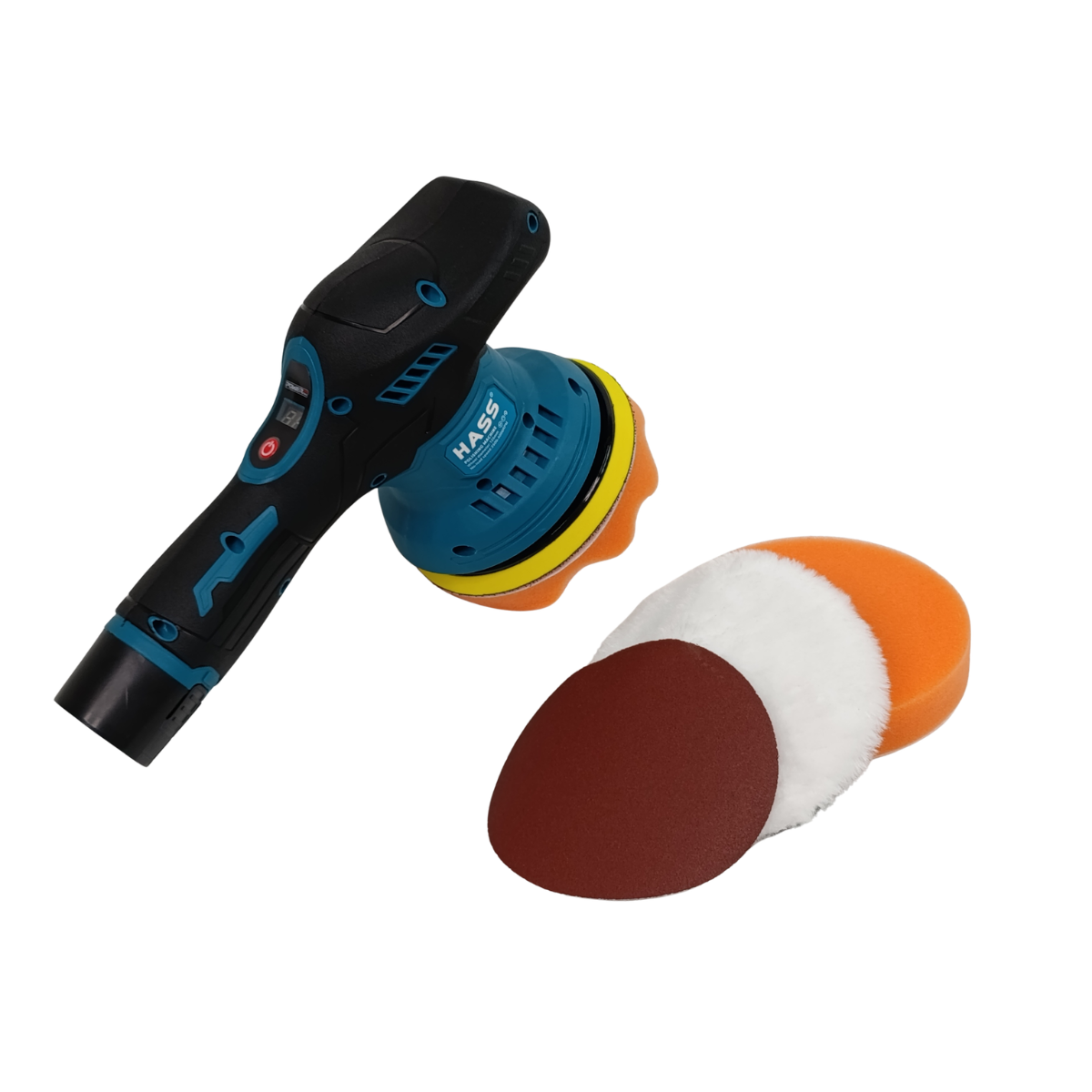Полировочная машинка аккумуляторная Waxing Polisher с насадками 380W (YK49) Полировочная машинка аккумуляторная Waxing Polisher с насадками 380W (YK49)
