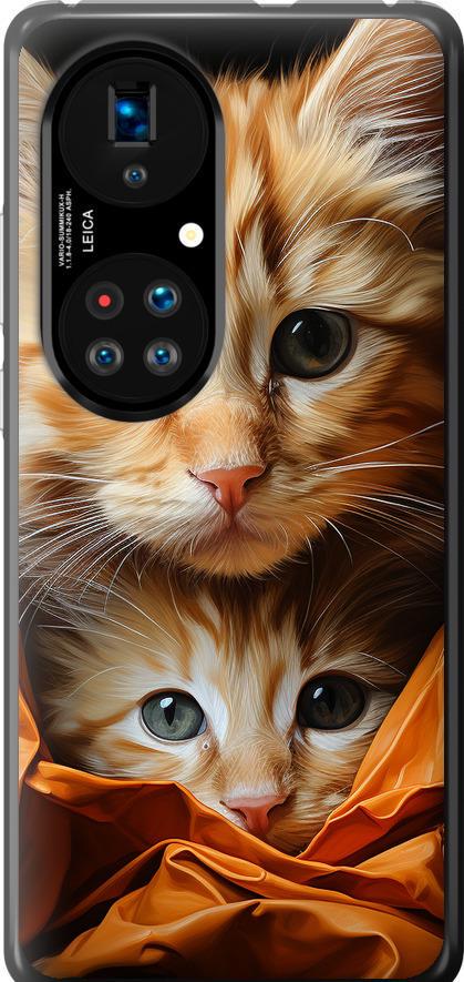 Чехол на Huawei P50 Котики 2 (5664u-2292-42517)