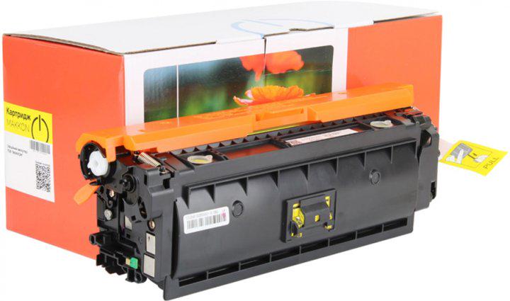 Картридж MAKKON совместимый аналог HP CF362A 508A Yellow (MN-HP-CF362A)
