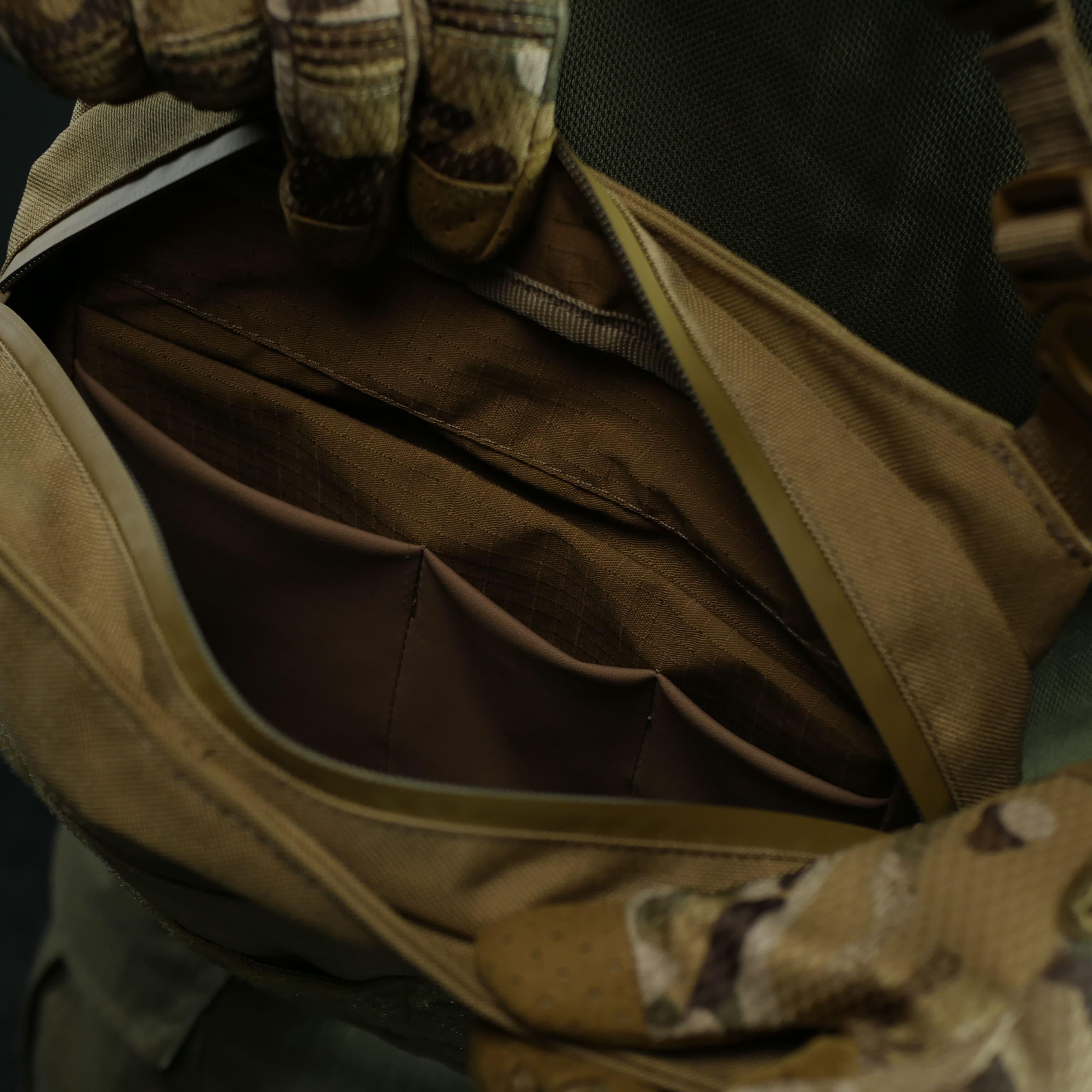 Сумка через плече Tactic city bag з IRR-просоченням Койот (27516730) - фото 16