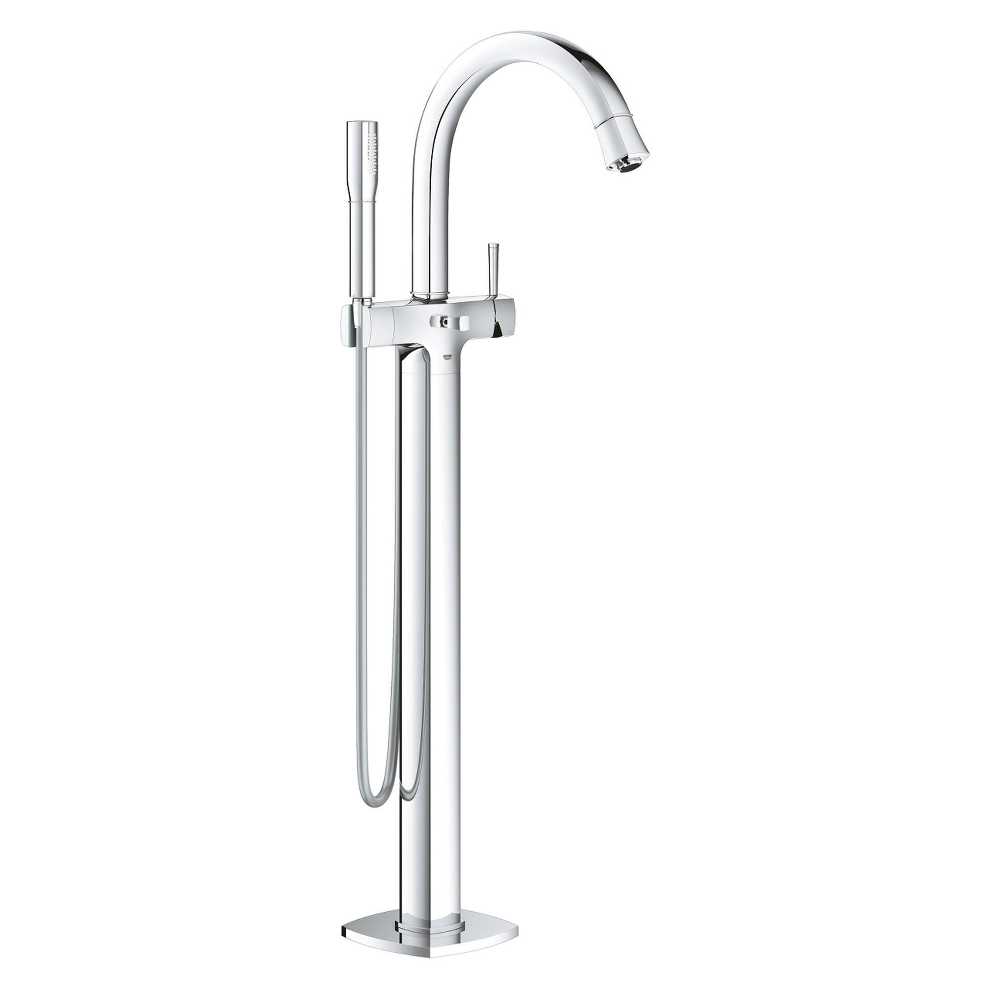 Смеситель для ванны Grohe Grandera 23318000 напольный Хром (97076)
