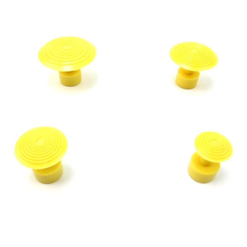 Грибки клейові PDR 4 шт. Жовтий (201808)