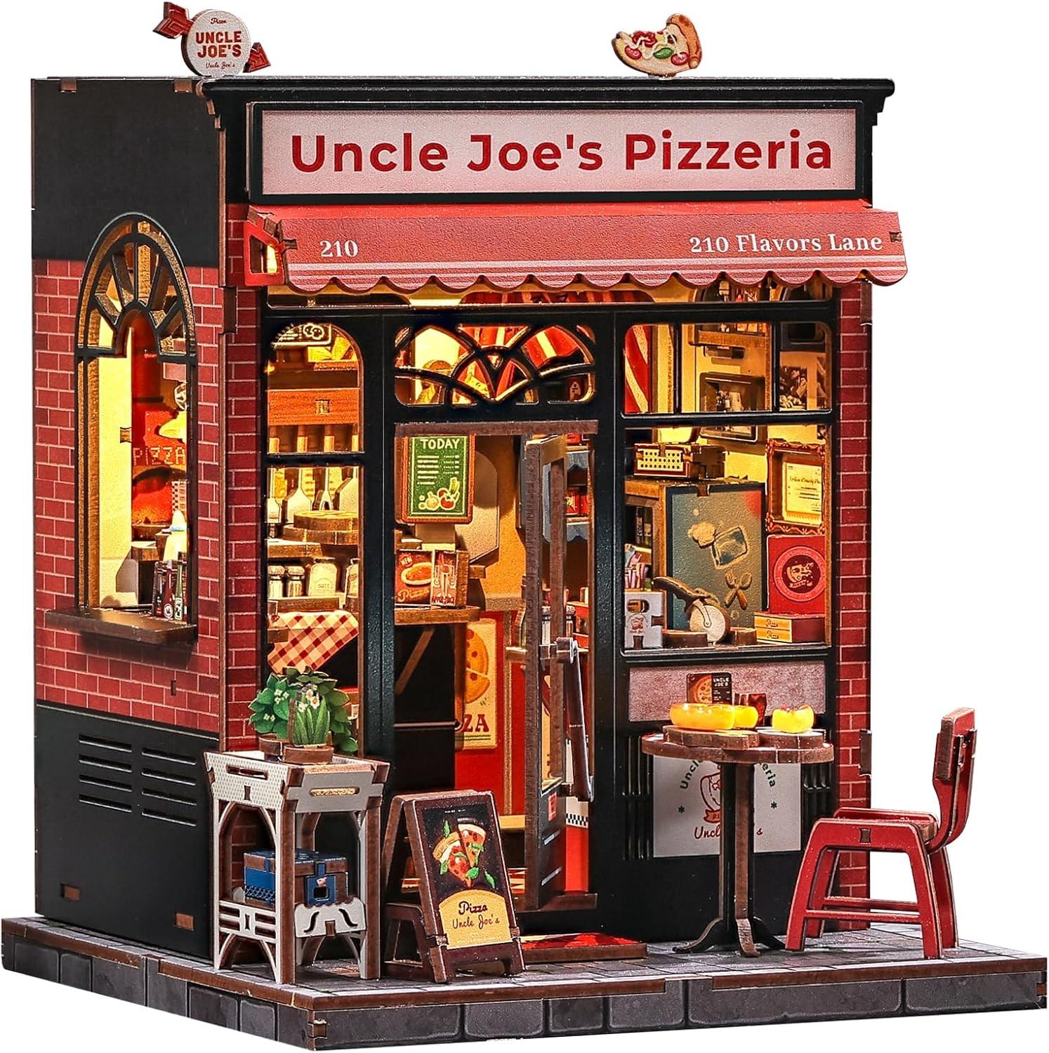 Румбокс Пиццерия дяди Джо Uncle Joe’s Pizzeria DIY Book Nook Kit CWGC-210 (1213) Румбокс Пиццерия дяди Джо Uncle Joe’s Pizzeria DIY Book Nook Kit CWGC-210 (1213)