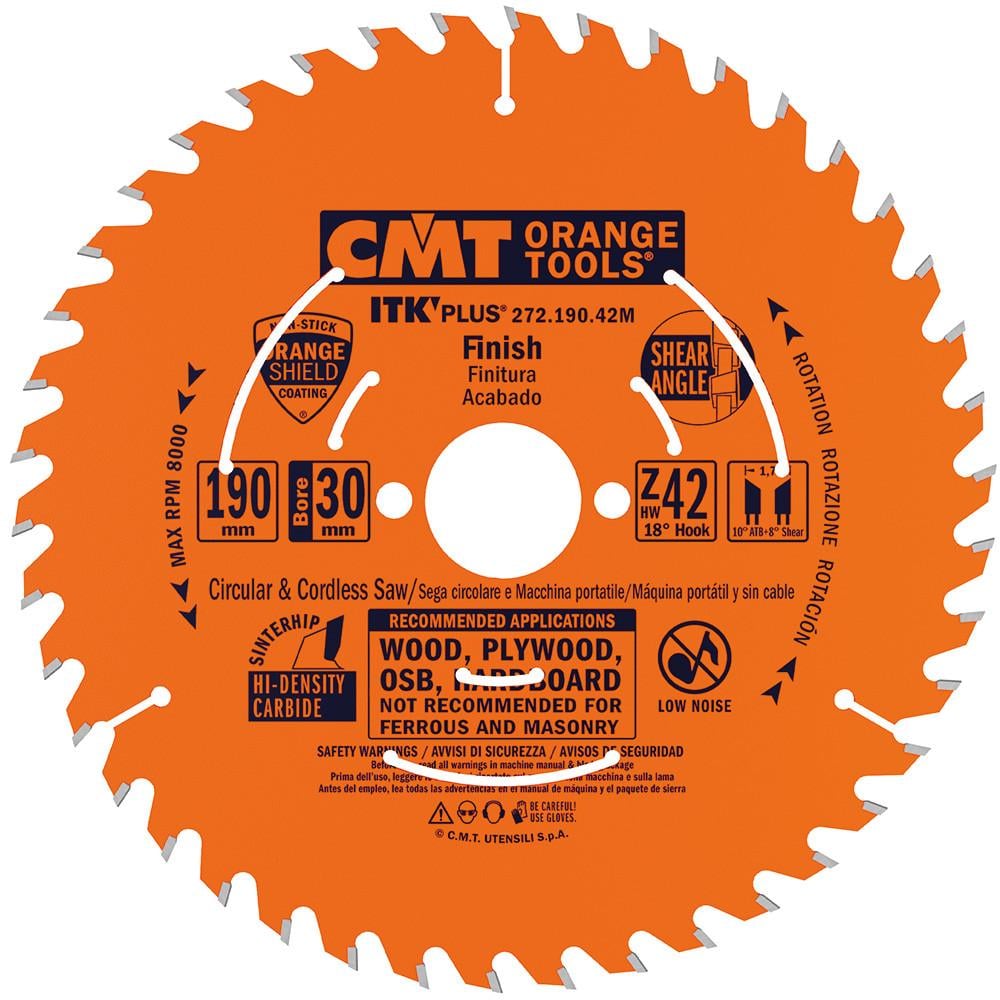 Диск пильный CMT 184x20/16/15,87x40z (272.184.40H)