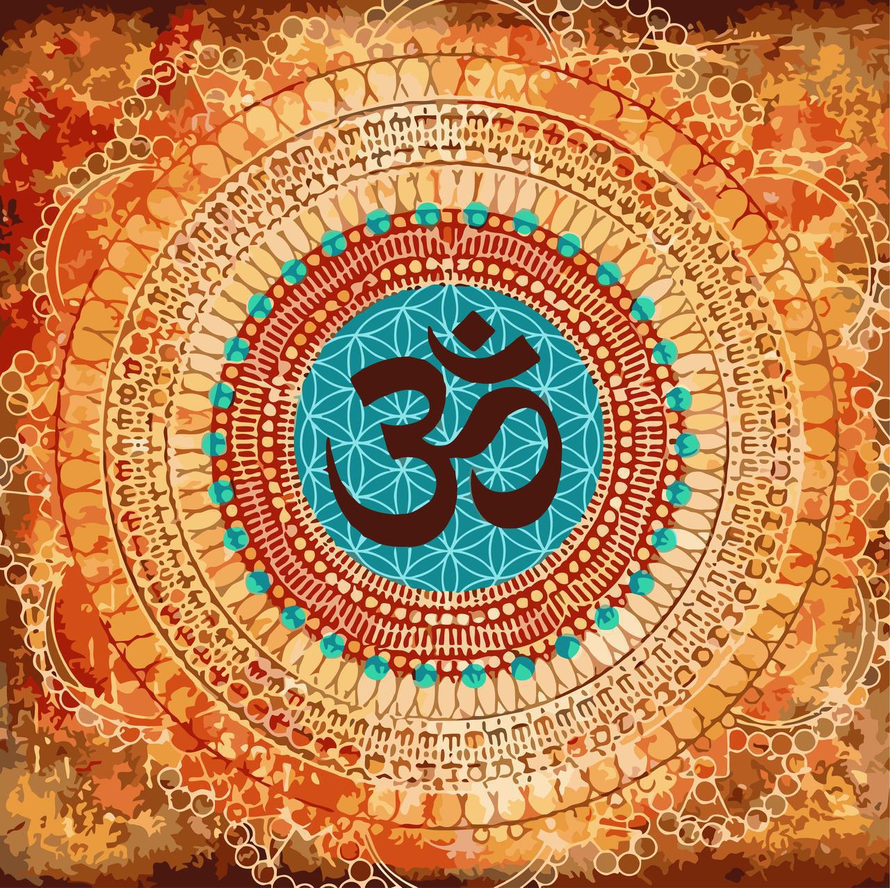 Картина по номерам Идейка Мандала ОМ 40x40 см (skl-КНО5006)