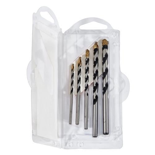 Набір свердел INGCO по цеглі/бетону 5 шт. 4-10 мм (000143261) - фото 2 Набір свердел INGCO по цеглі/бетону 5 шт. 4-10 мм (000143261) - фото 2