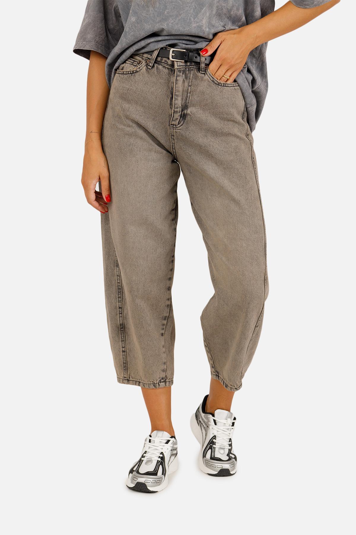 Джинсы женские Horseshoe ЦБ-00257219 р. 42 Серый (SKT001012228) - фото 2