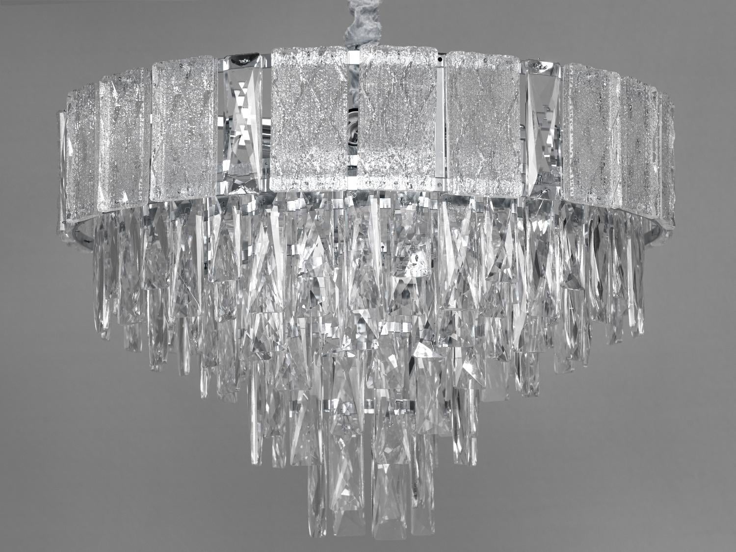 Люстра современная хрустальная Diasha 327-500CH Хром