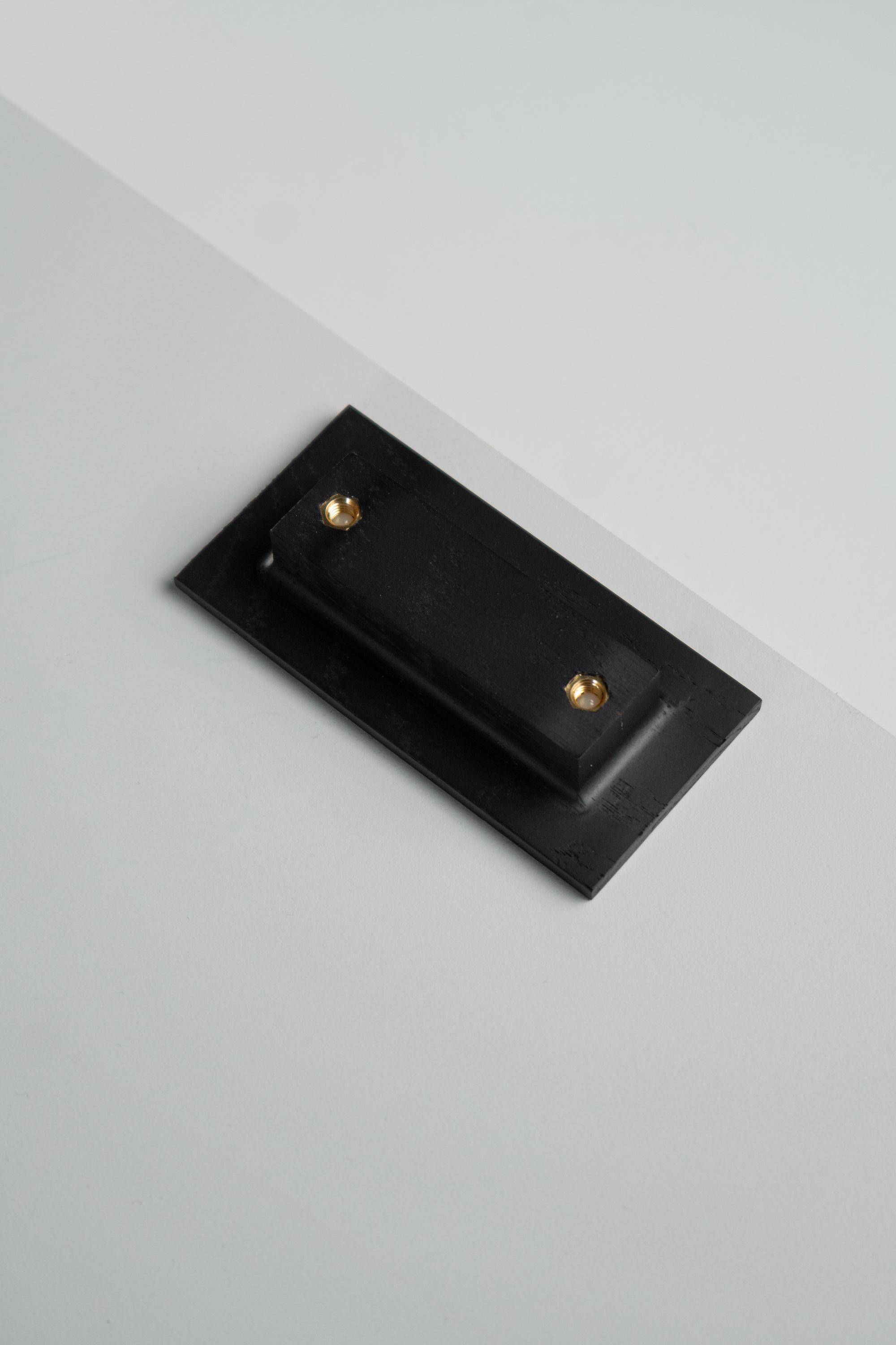 Меблева ручка із дерева Plato 110 мм Black - фото 4 Меблева ручка із дерева Plato 110 мм Black - фото 4