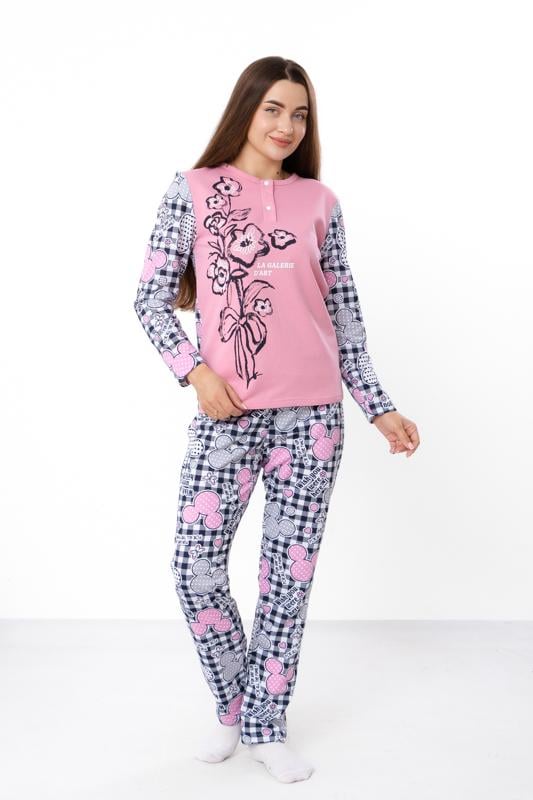 Піжама жіноча утеплена Носи своє кофта та штани р. 54 Сірий (8240-024-33-1)