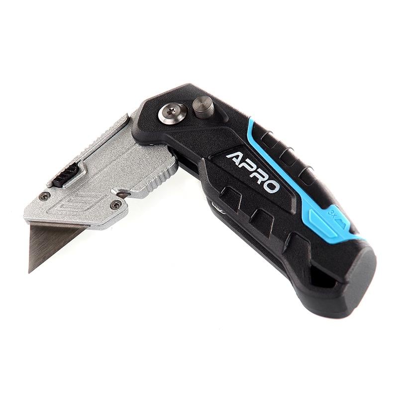 Ніж трапеція Apro розкладний металевий TS-19 (400250)