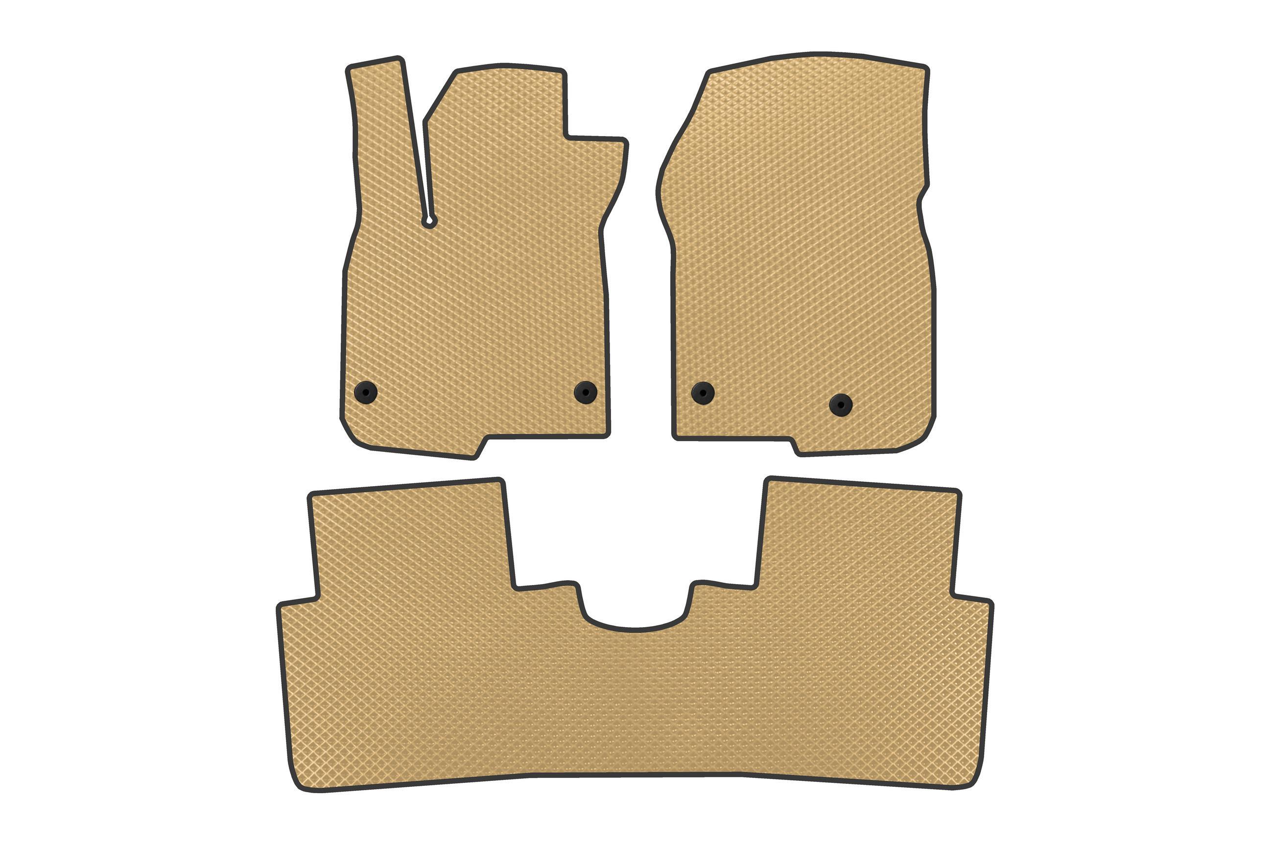 Коврики в автомобиль EVA Digital Designs для Honda CRV 2022- гг. этилвинилацетат Бежевый (183668)