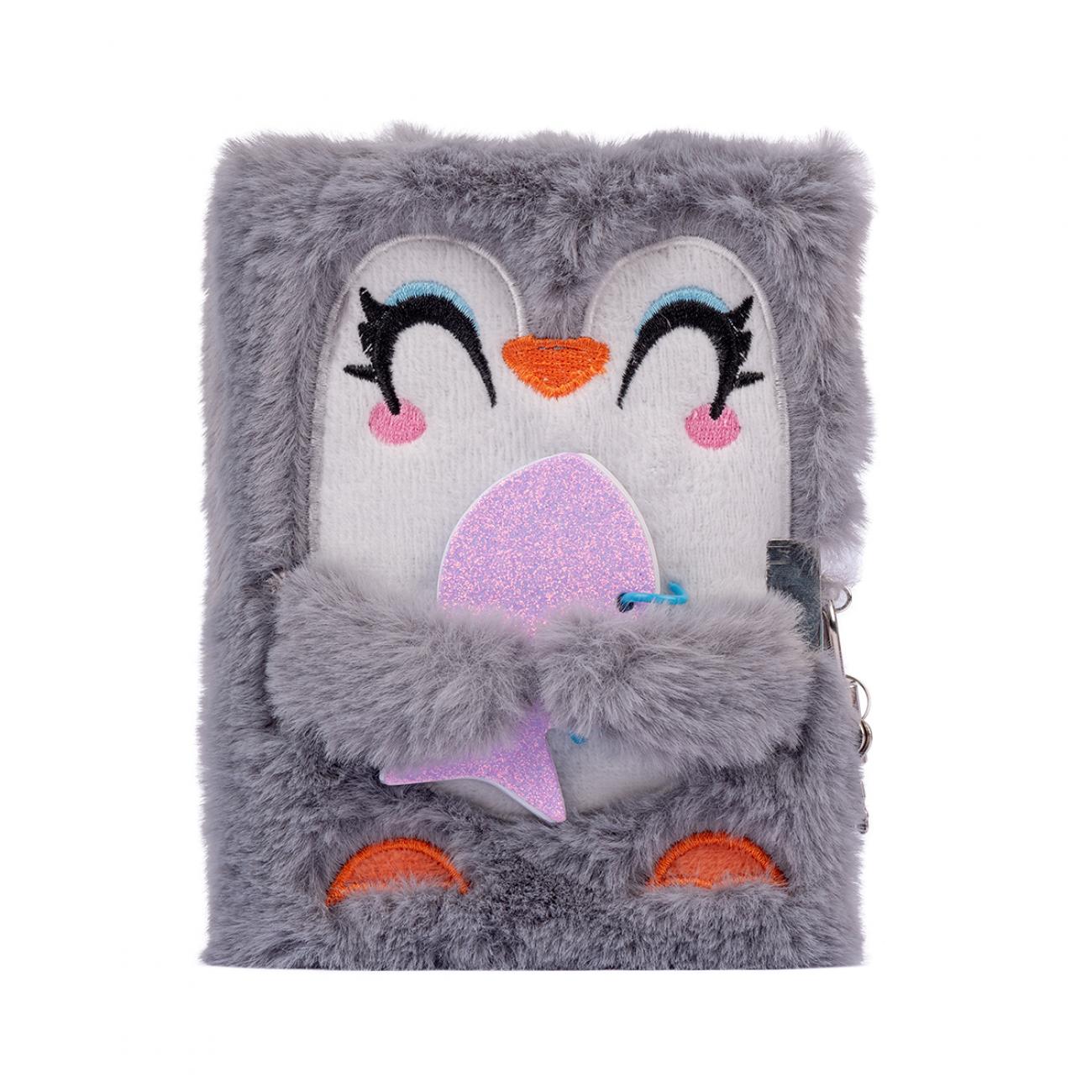 Блокнот YES Fluffy Friends пінгвін Елан (0151696)